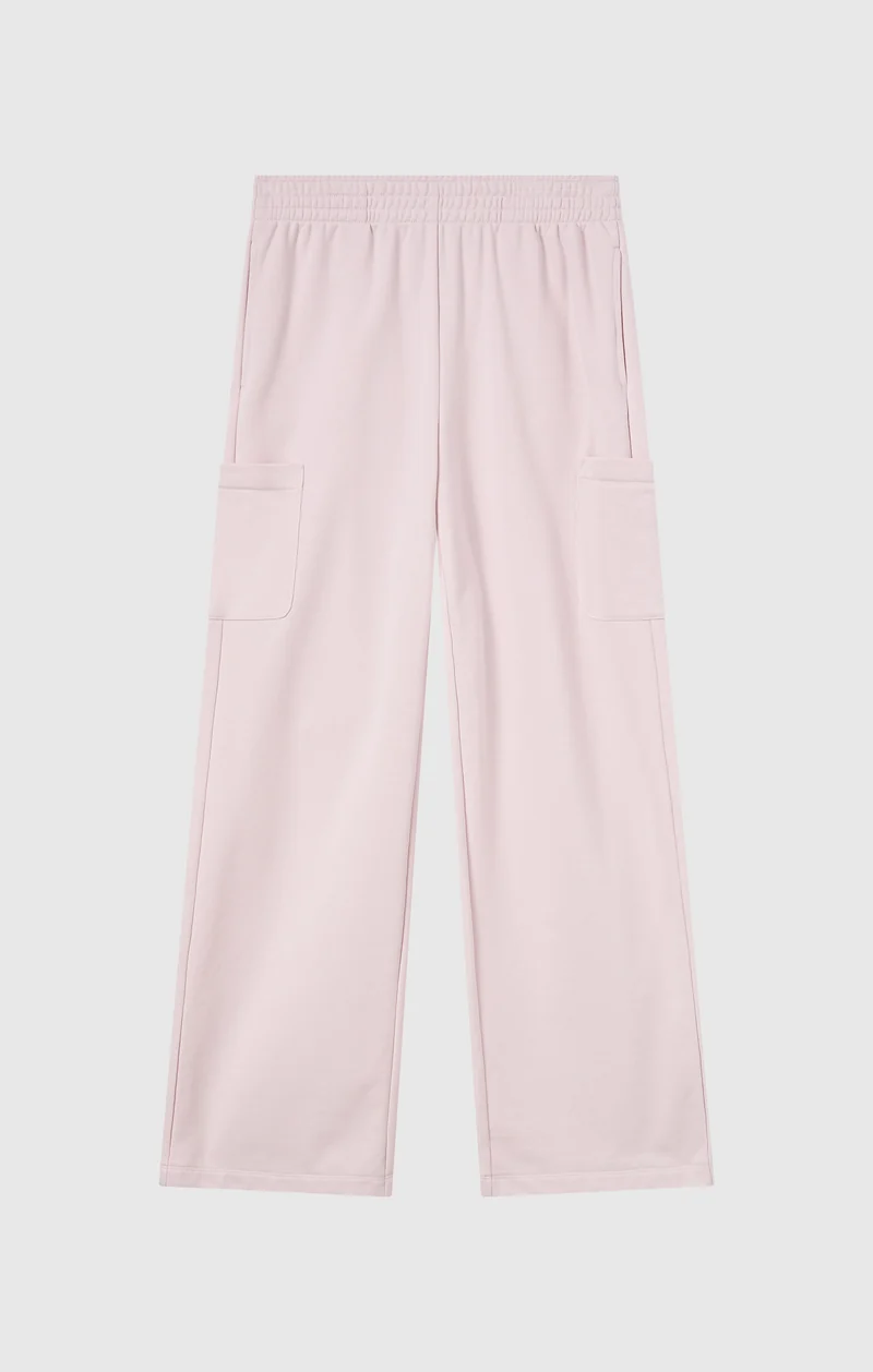 Women’s Lightweight Wide Leg Fleece Jogger Pants Icons