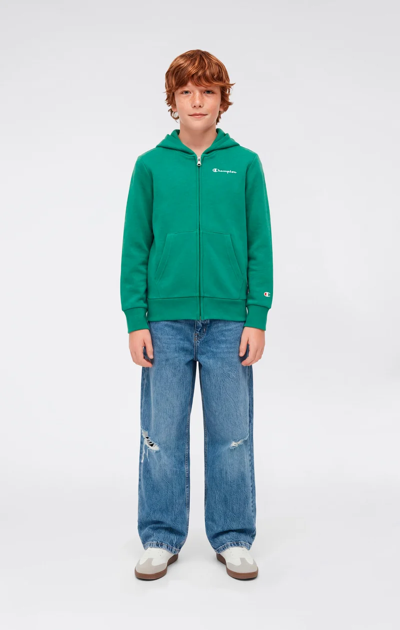 Boys’ Lightweight Full Zip Hooded Sweatshirt Icons