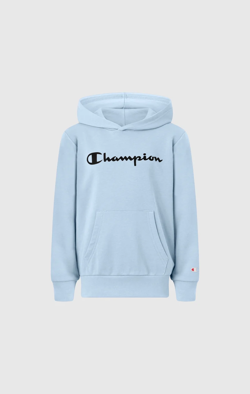 Boys’ Lightweight Hooded Sweatshirt with Maxi Printed Logo