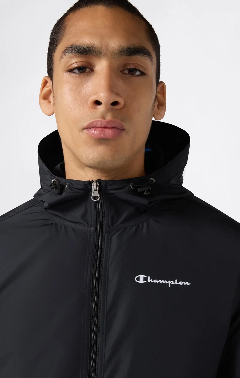 Men’s Lightweight Full Zip Hooded Windbreaker Jacket