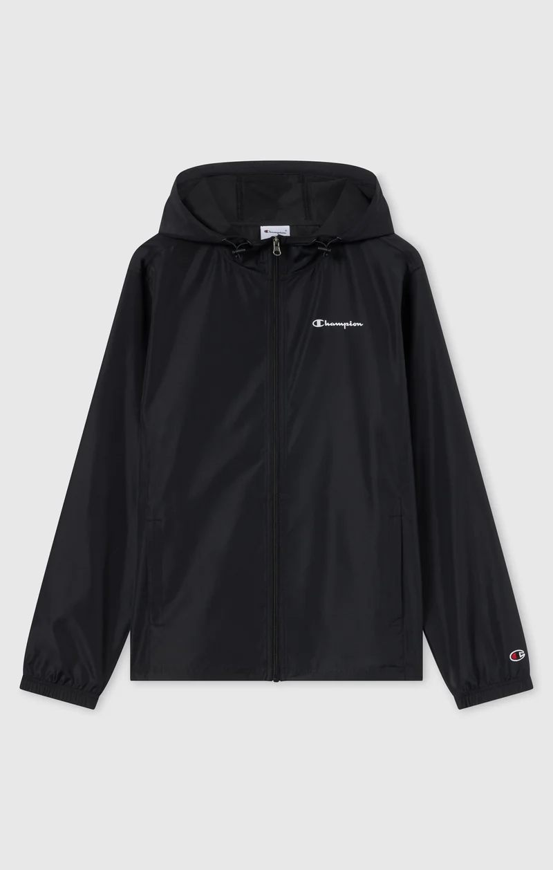 Men’s Lightweight Full Zip Hooded Windbreaker Jacket