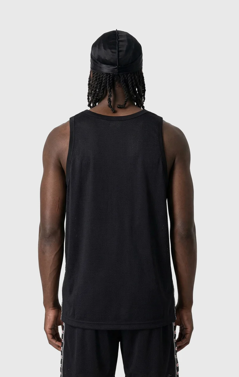 Men’s Mesh Tape Logo Tank Top