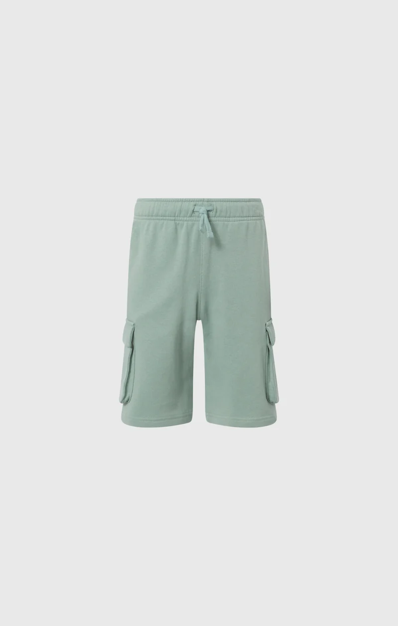 Boys’ Cargo Shorts with Puff Print