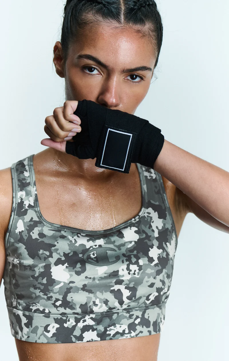 Women's Compression Sports Bra Combat