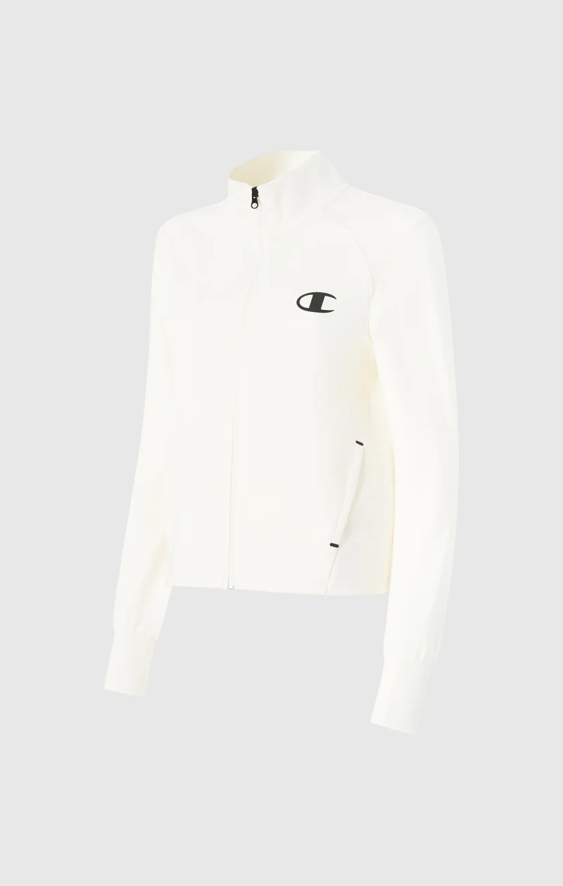 Women's Slim Fit Full-Zip Stretch Poly Hoodie