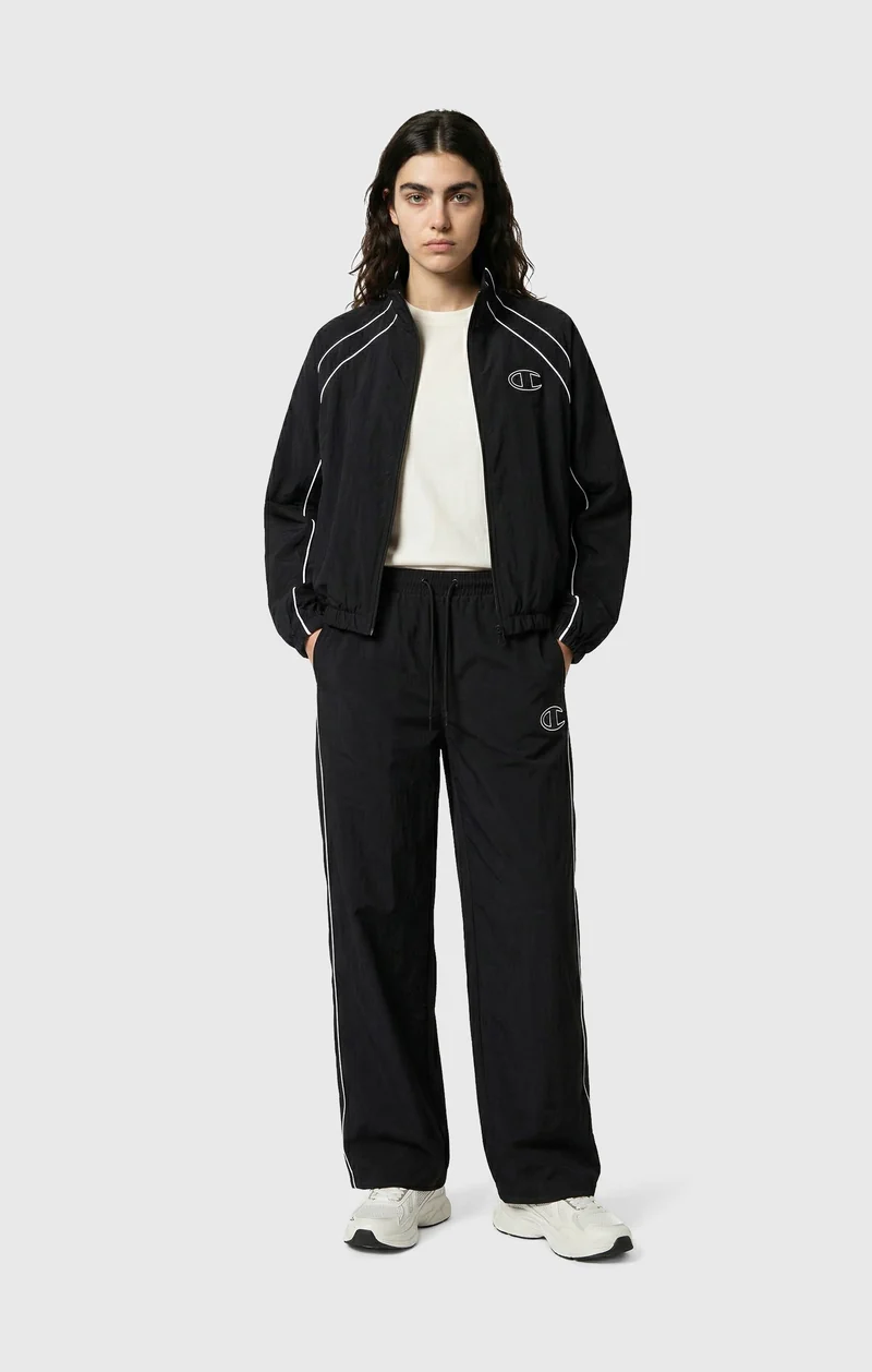 Women's Loose Fit Woven Nylon Pants