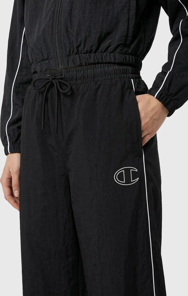 Women's Loose Fit Woven Nylon Pants