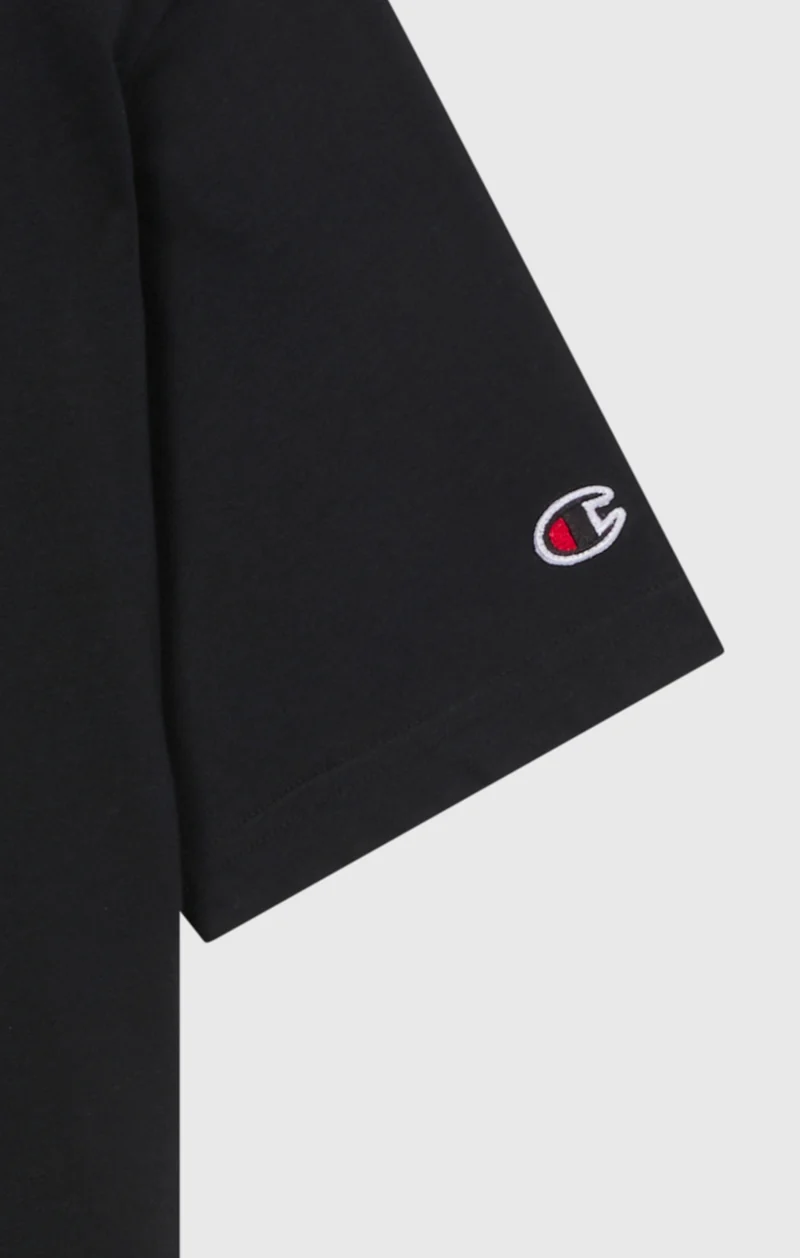 Men’s T-Shirt with Big Embroidery Logo Icons
