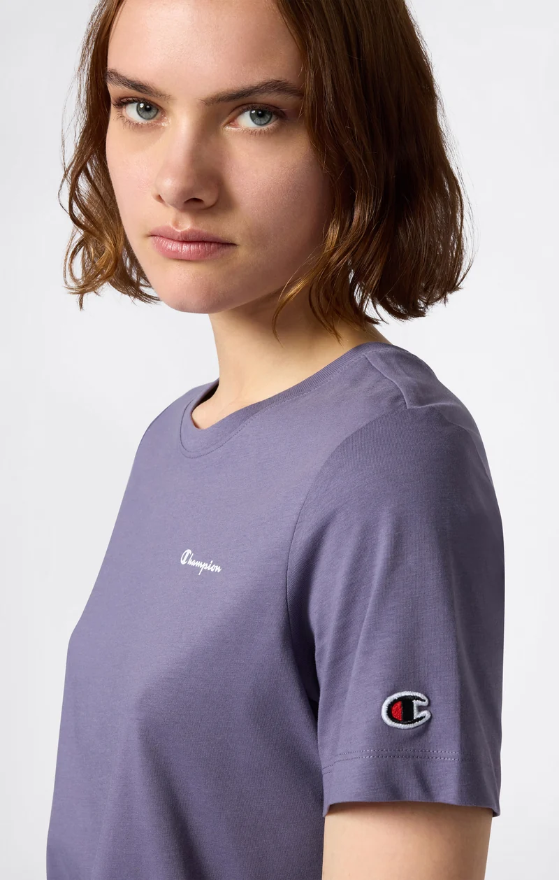 Women's Small Script Logo T-Shirt Icons