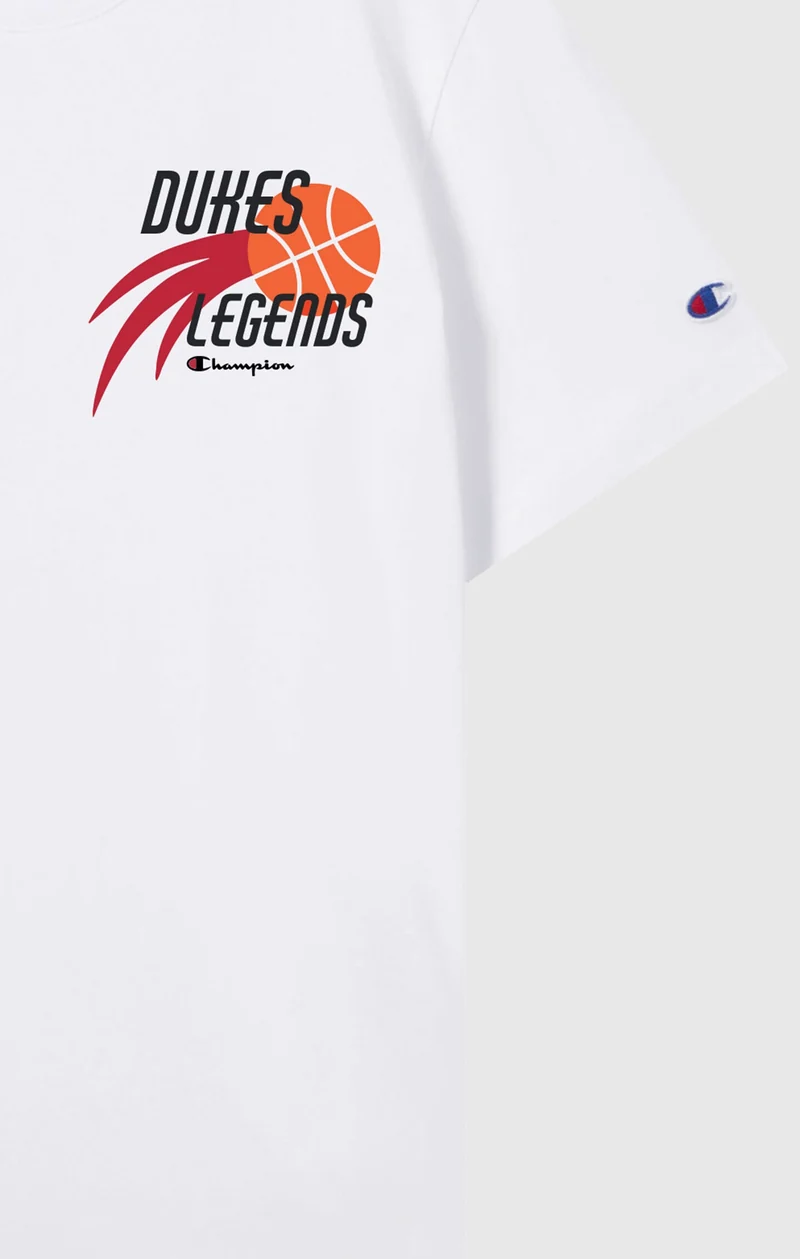 Oversized Men's T-Shirt in Heavy Cotton Dukes Cupboard x Champion