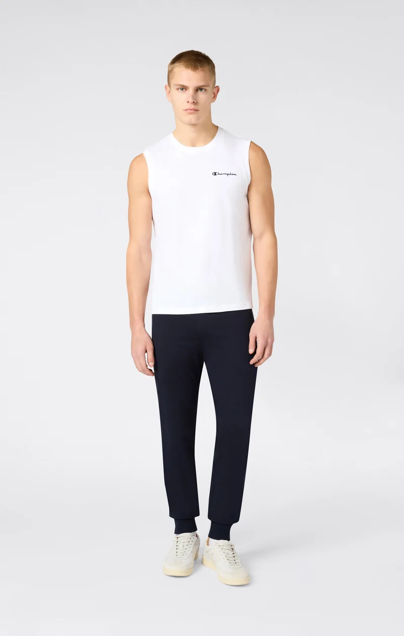 Slim Fit Men's Light Rib Cuff Pants with Zip Pockets Icons
