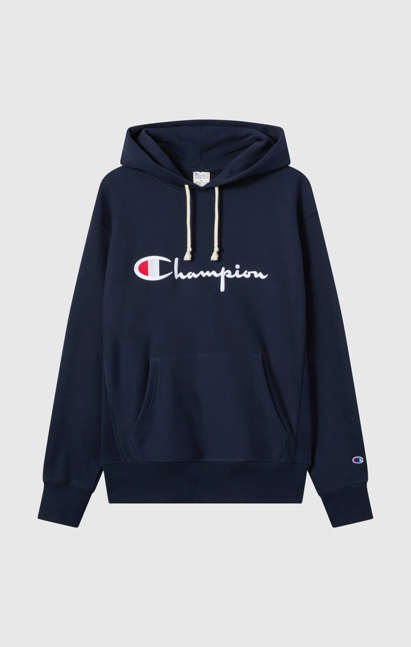 Reverse Weave Men's Loose Fit Hoodie