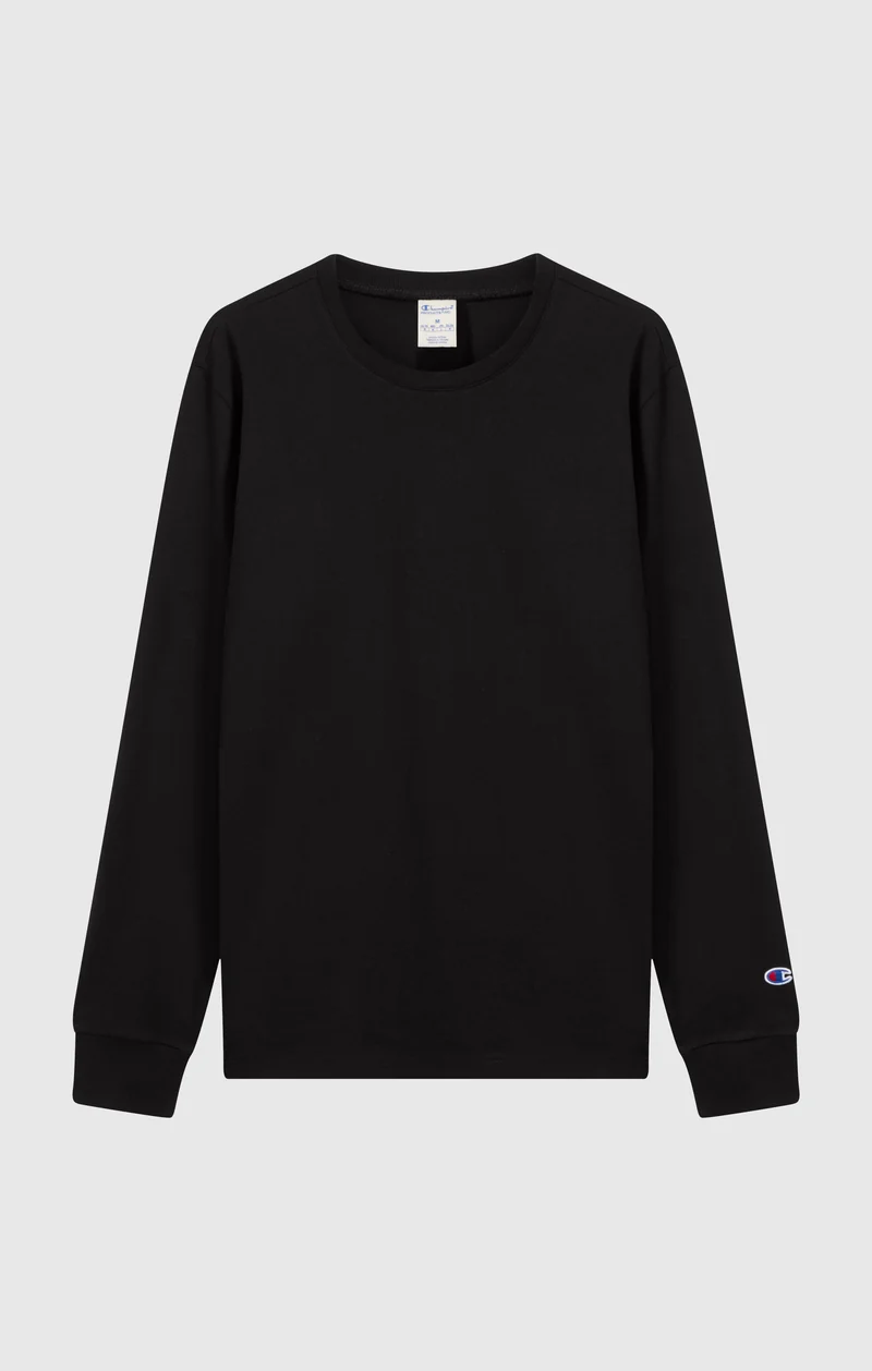 Oversized Men's Long Sleeve T-Shirt in Soft Heavy Cotton
