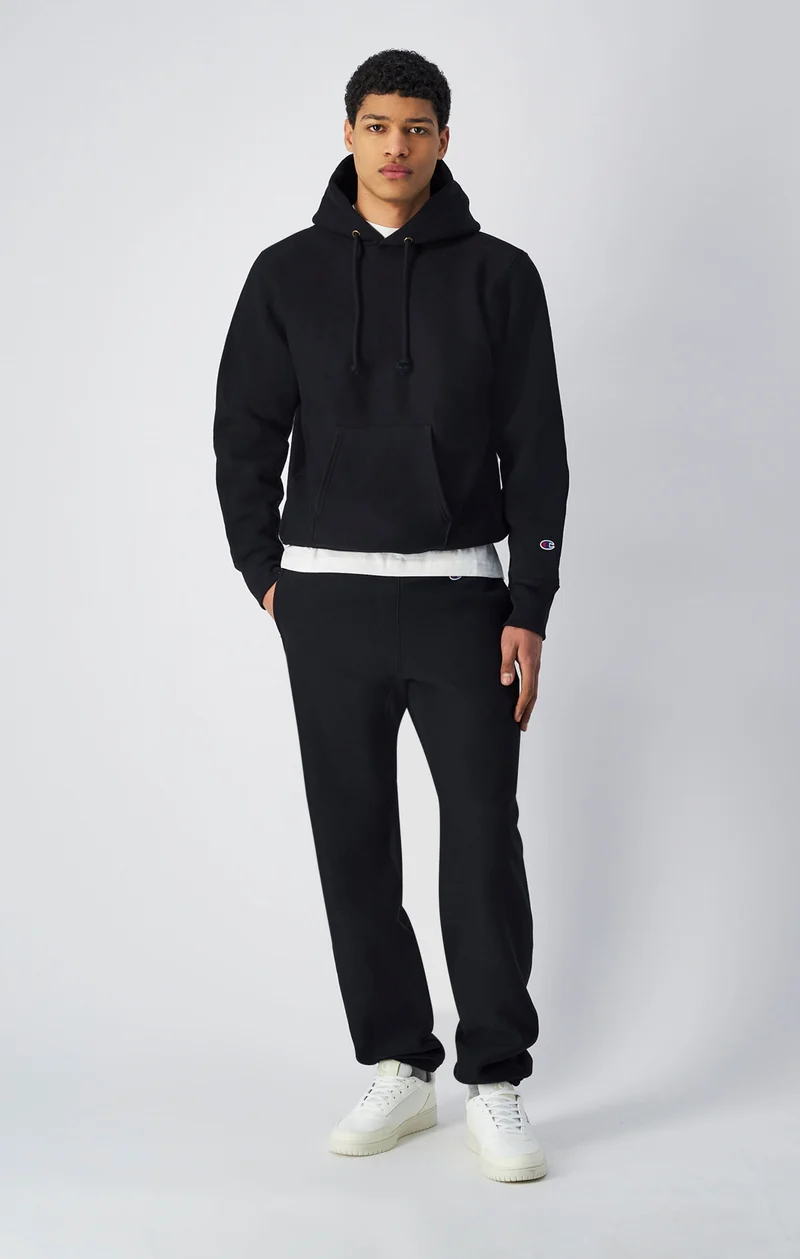 Reverse Weave Hooded Sweatshirt Made In USA