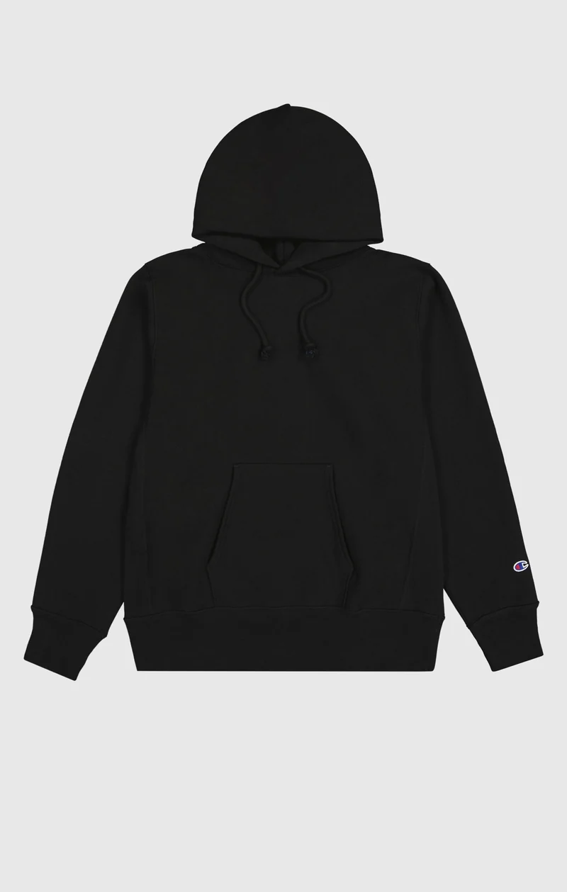 Reverse Weave Hooded Sweatshirt Made In USA