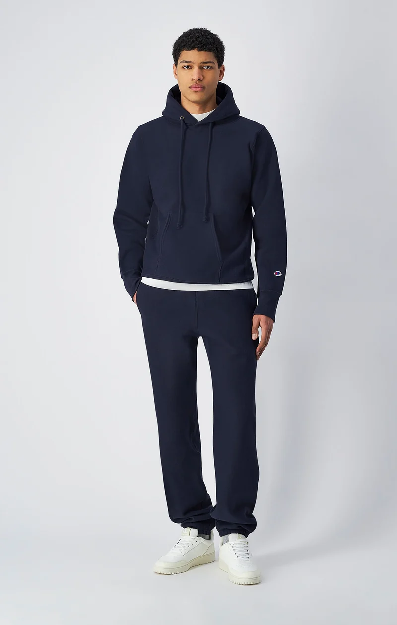 Reverse Weave Hooded Sweatshirt Made In USA