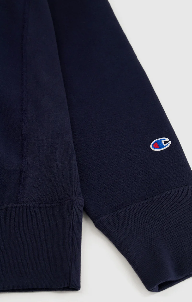 Reverse Weave Hooded Sweatshirt Made In USA
