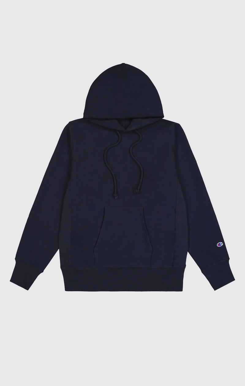 Reverse Weave Hooded Sweatshirt Made In USA