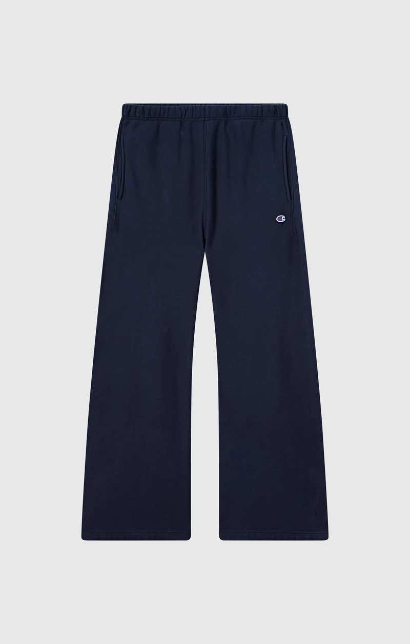 Men’s Heavyweight Wide-Leg Fleece Jogger Pants Reverse Weave