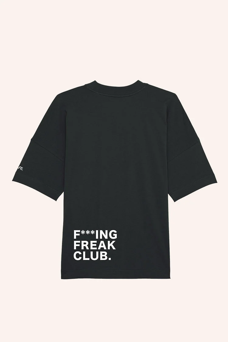 Freak Club Oversize T-Shirt Black