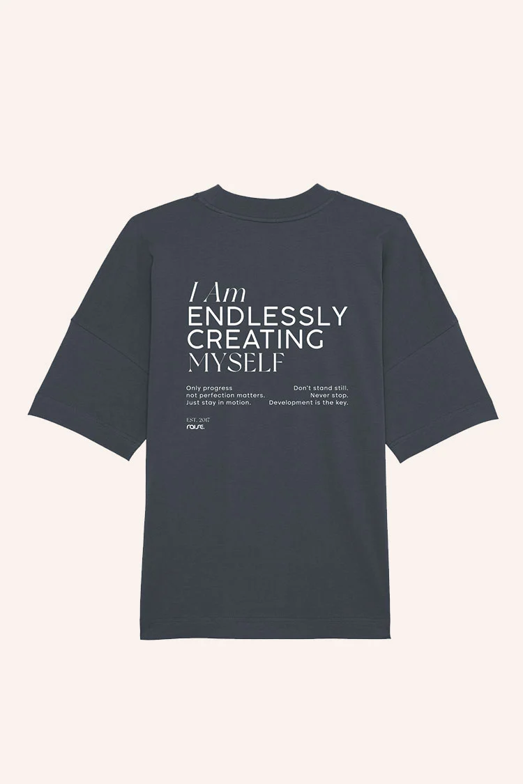 Creating Oversize T-Shirt Grey