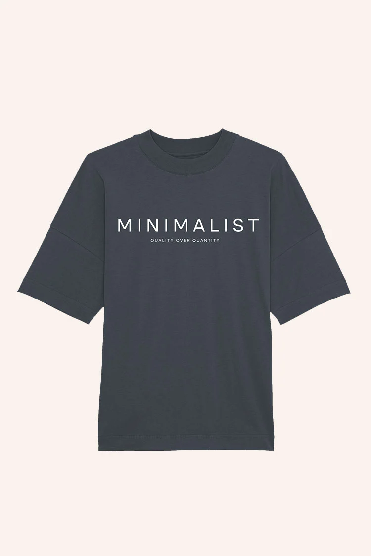 Minimalist Oversize T-Shirt Grey