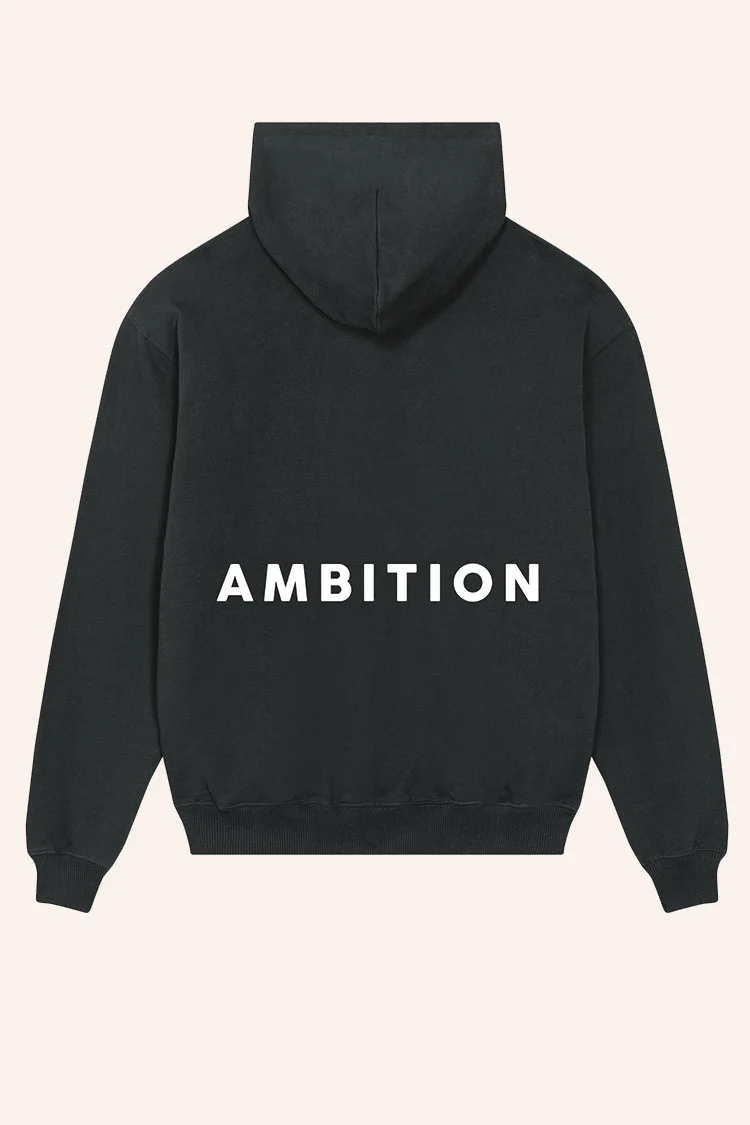 Ambition Oversize Hoodie Black