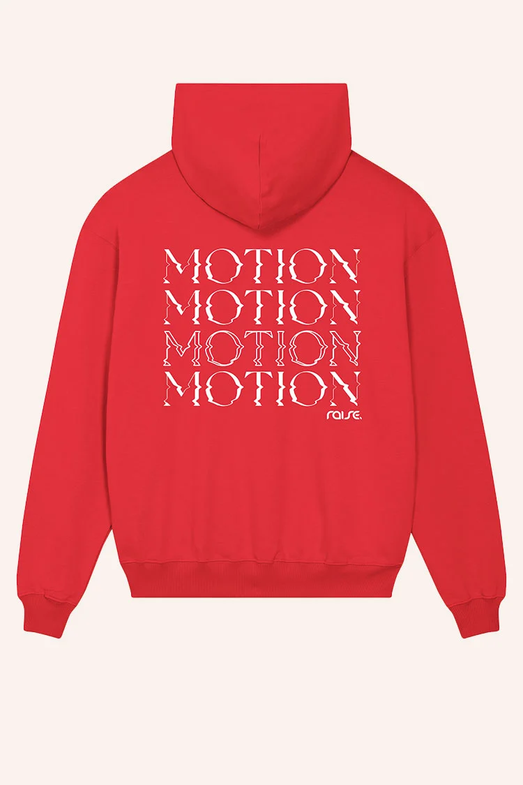 Motion Oversize Hoodie Red