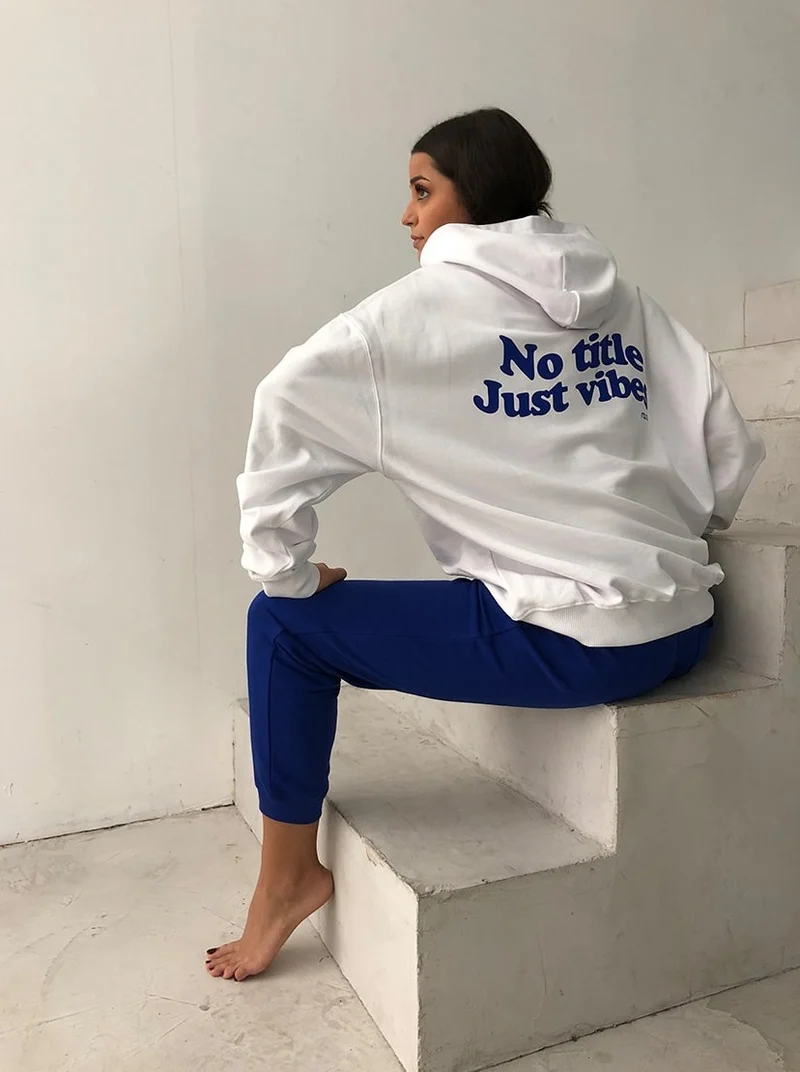 Vibes Hoodie White