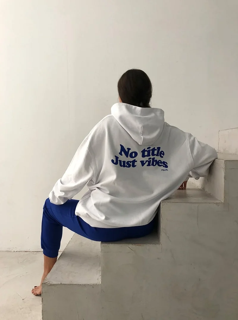 Vibes Hoodie White