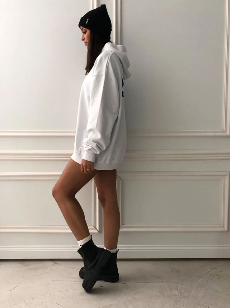 Vibes Hoodie White