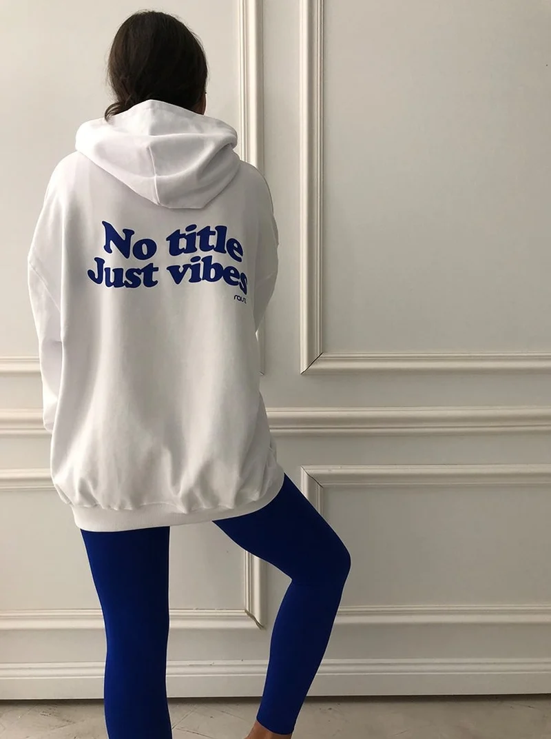 Vibes Hoodie White