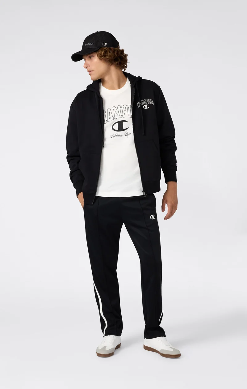 Men’s Straight Hem Track Pants Street Varsity