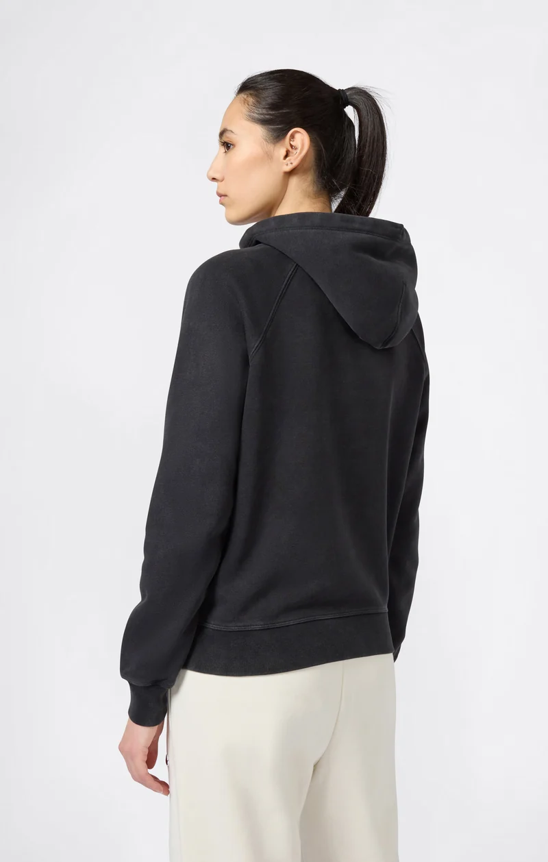 Women's Washed Fleece Hoodie Icons