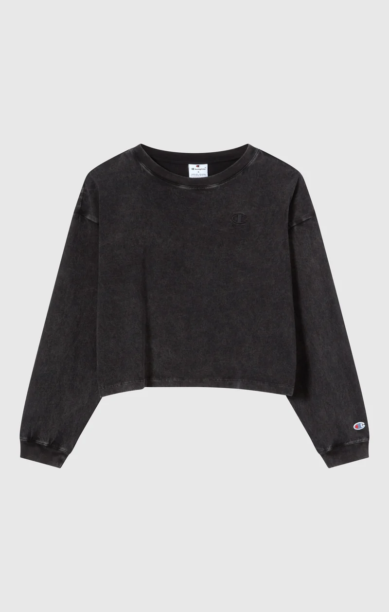 Women's Washed Long Sleeve T-Shirt Icons