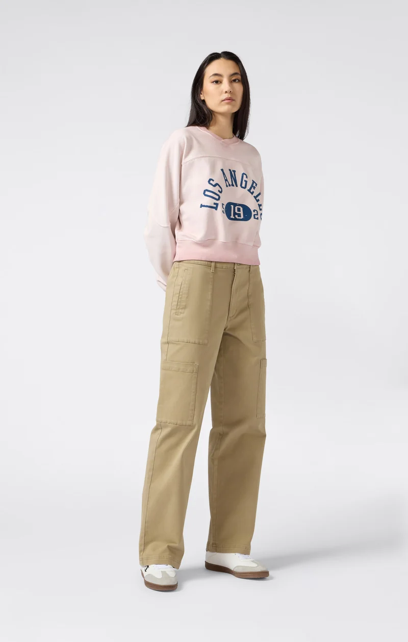 Women’s Washed Heavyweight Crewneck Sweatshirt Time Capsule