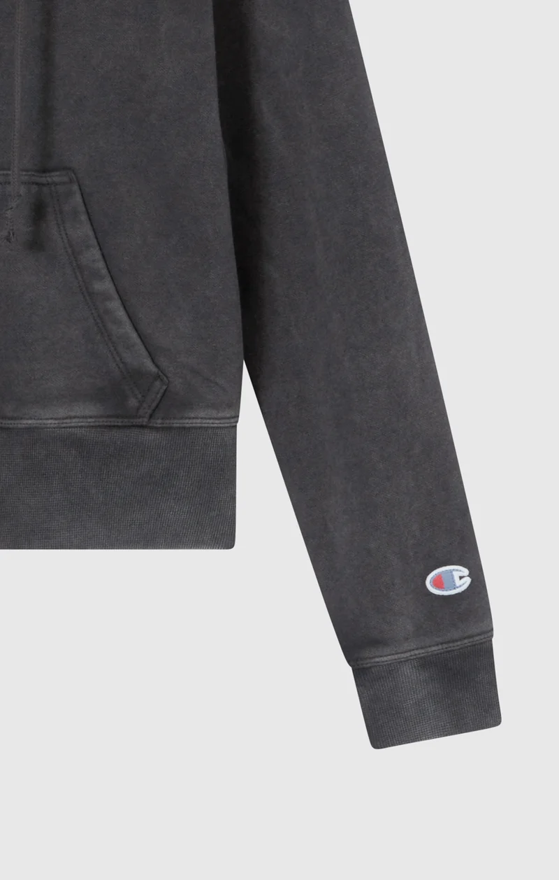 Women's Washed Full Zip Fleece Hoodie Icons