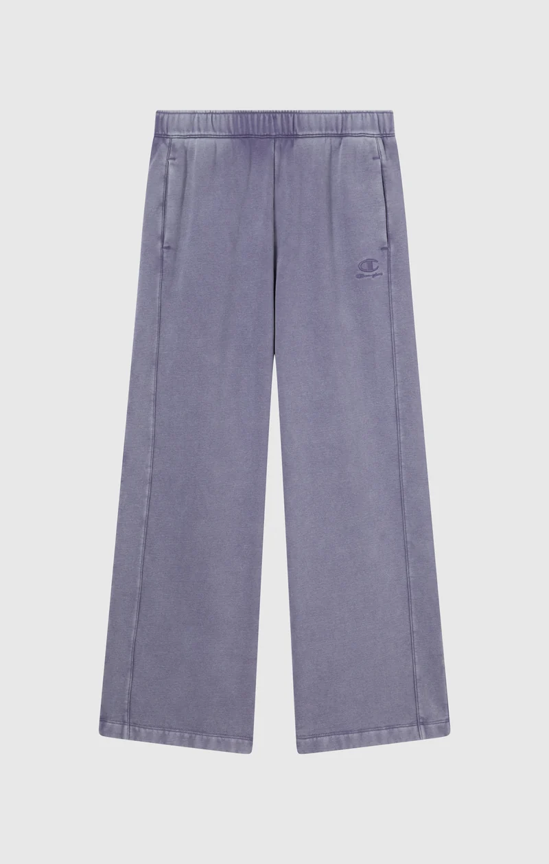 Women's Washed Wide Leg Fleece Pants Icons