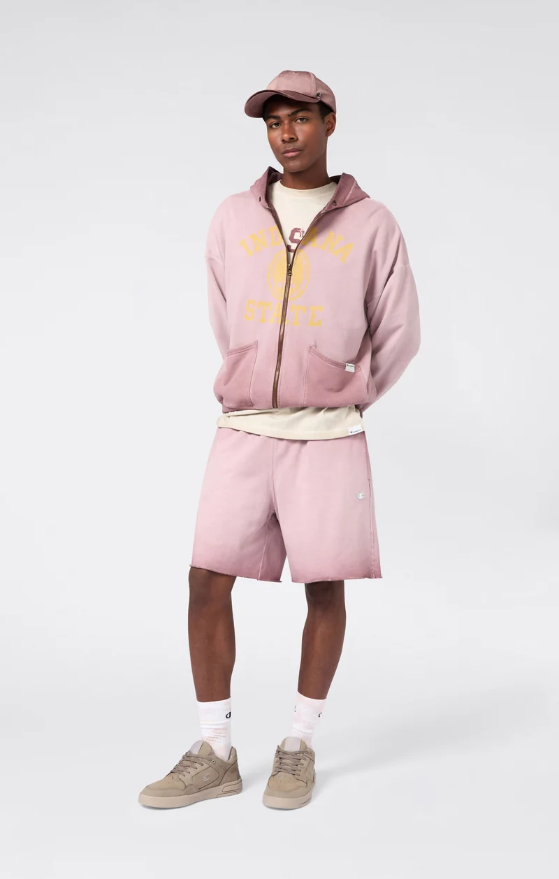 Men’s Washed Full Zip Hoodie Loose Fit Time Capsule