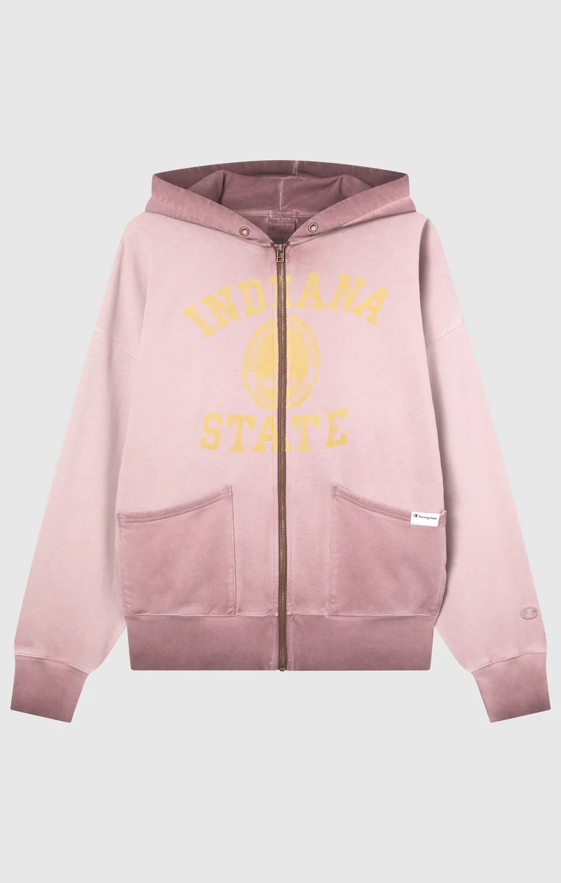 Men’s Washed Full Zip Hoodie Loose Fit Time Capsule