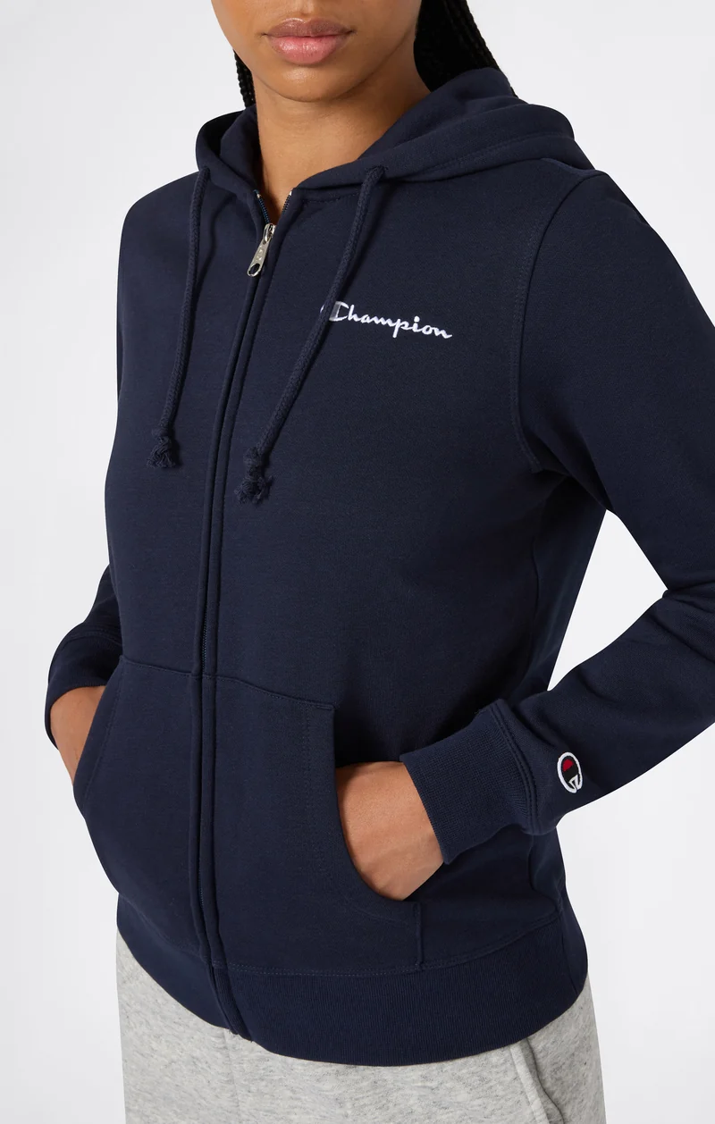 Women's Full Zip Fleece Hoodie Icons