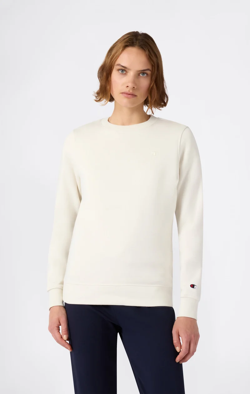Women’s Fleece Crewneck Sweatshirt Icons