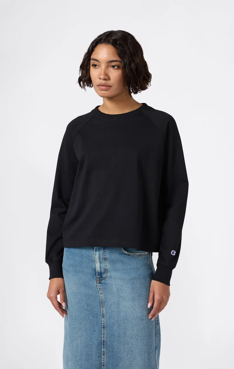 Reverse Weave Women’s Long Sleeve T-Shirt