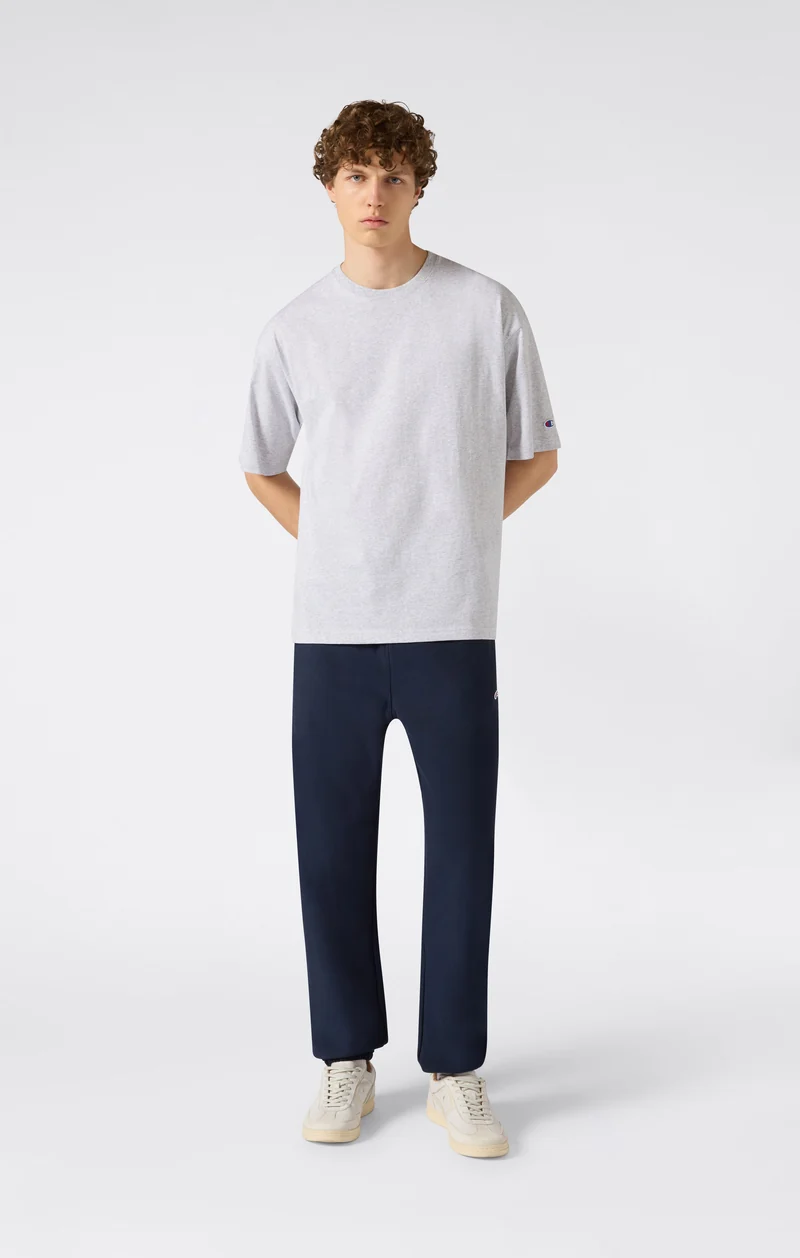 Men’s Lightweight Jogger Pants with Elastic Cuff Reverse Weave