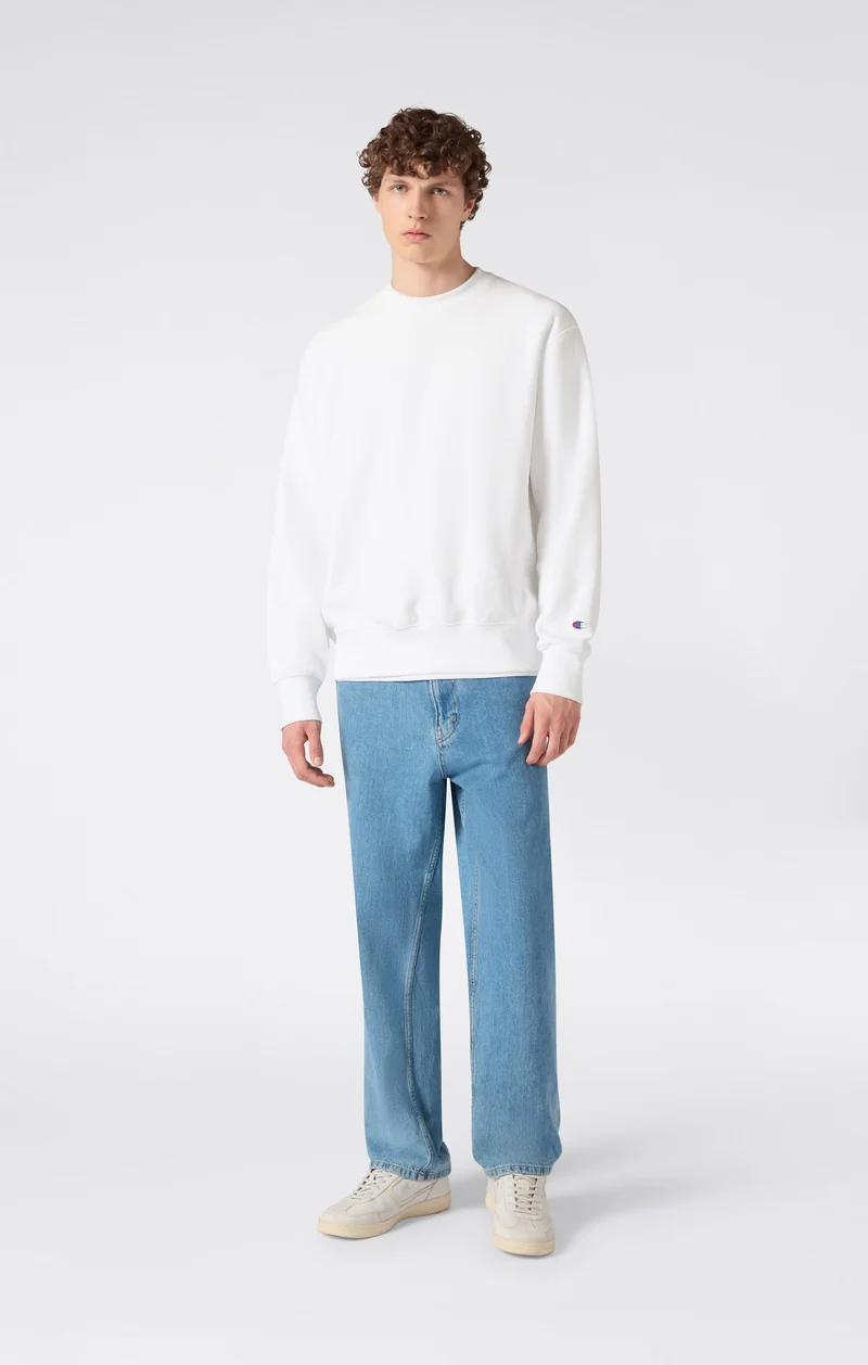 Men’s Lightweight Crewneck Sweatshirt Reverse Weave