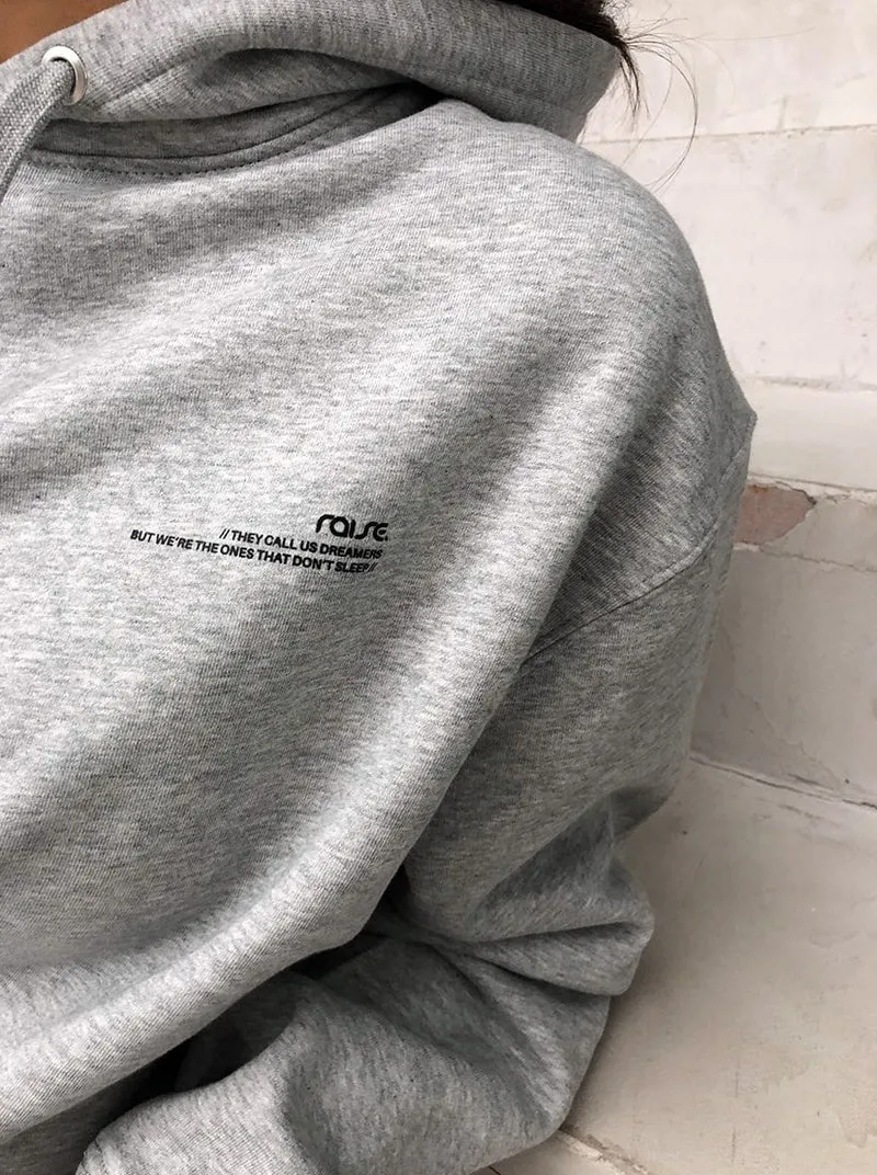 Dreamers Hoodie Grey