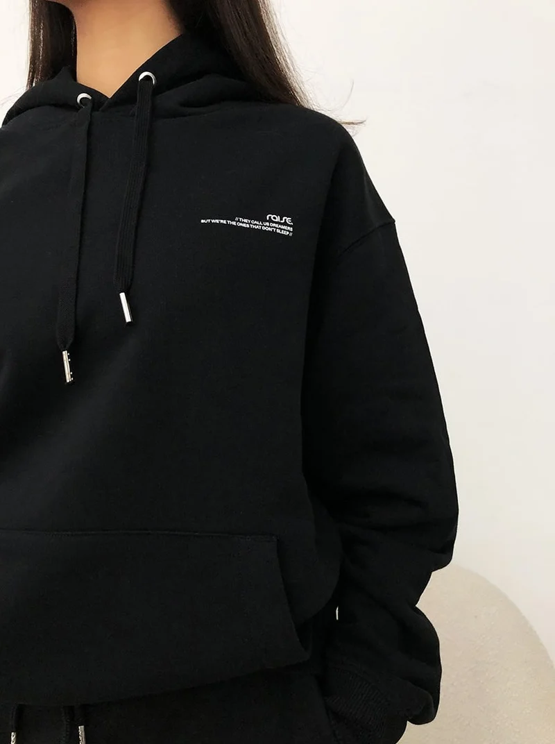 Dreamers Hoodie Black