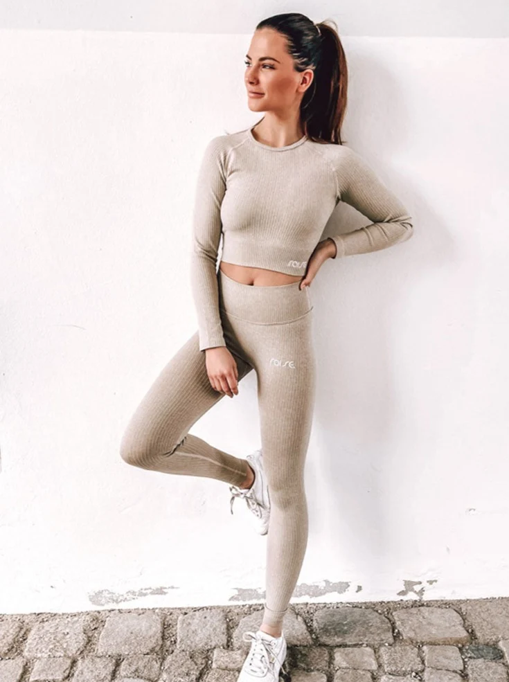 Sandstorm Seamless Crop Top