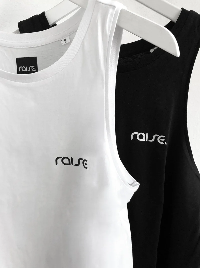 White Oversize Tanktop
