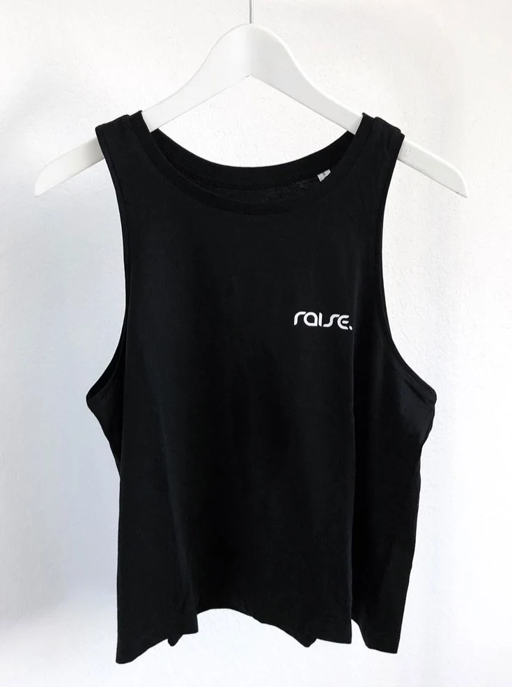 Black Oversize Tanktop